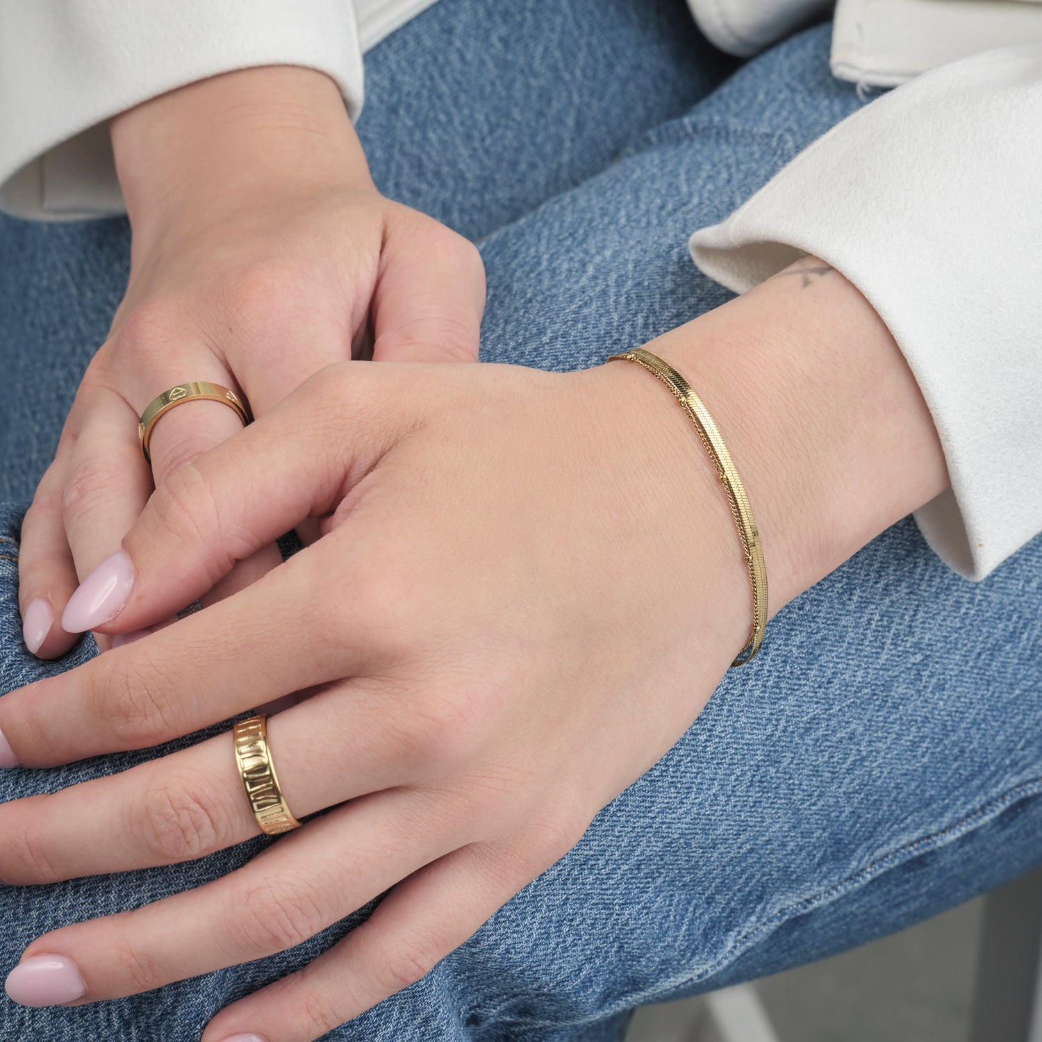 Statement Stripe Ring