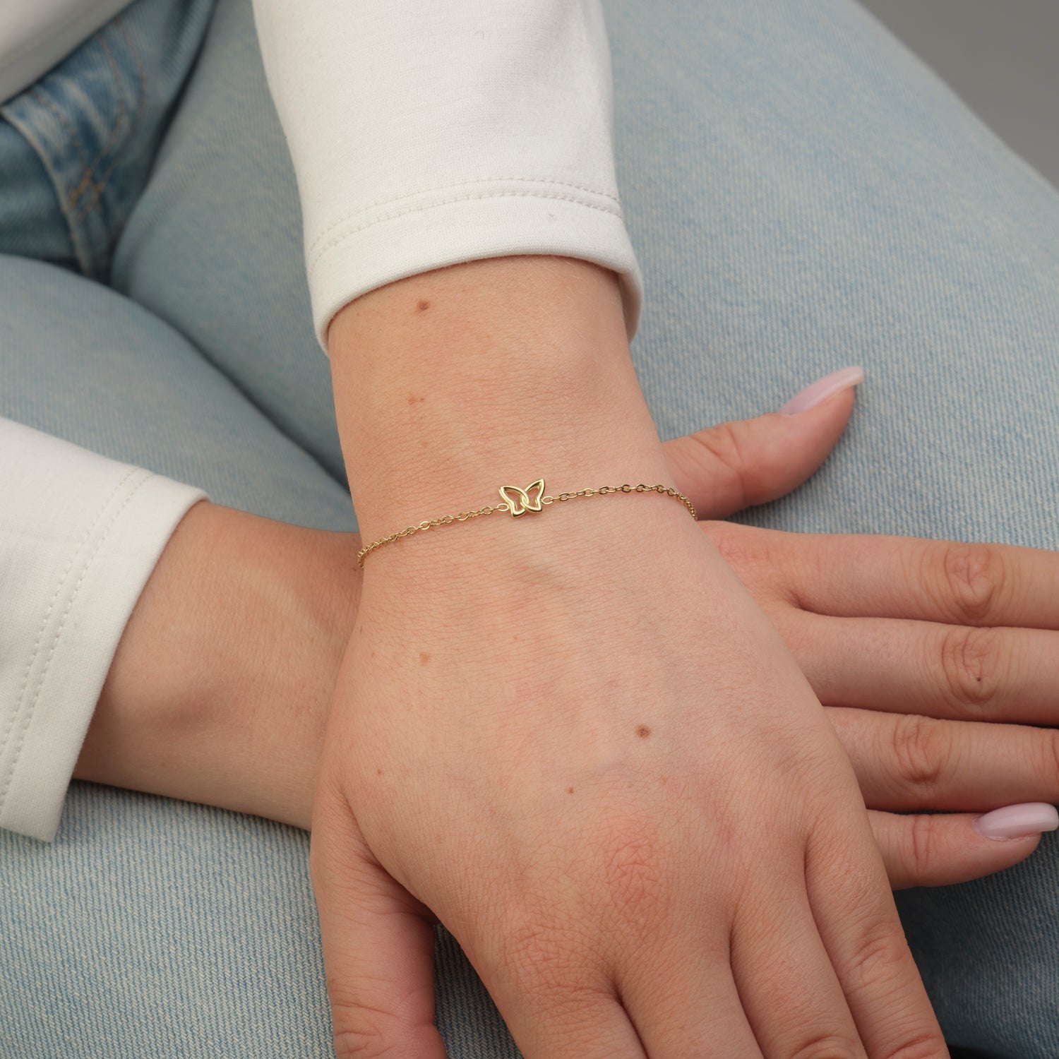 Sculpted Butterfly Bracelet