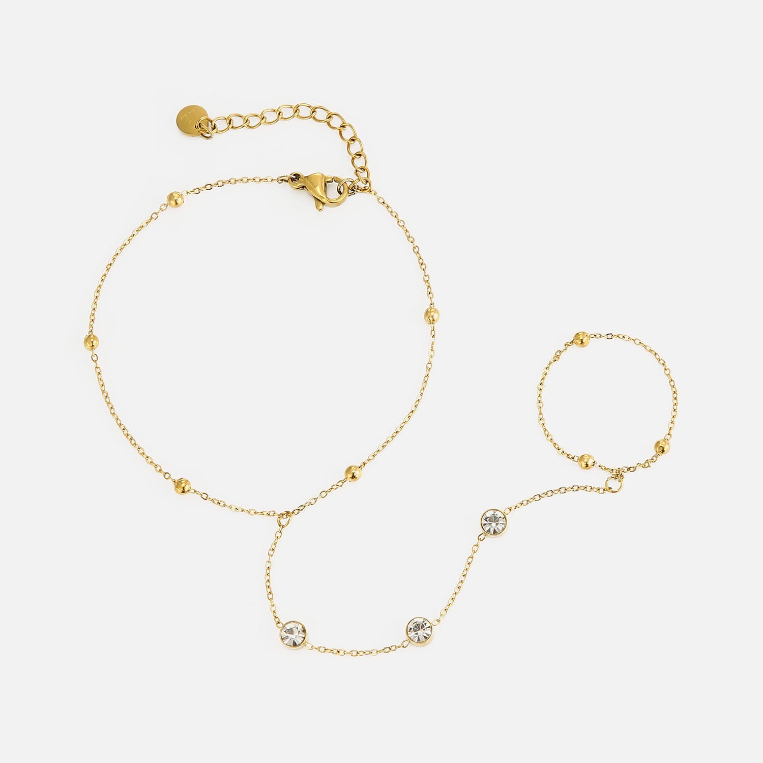 Hand Chain Gemstones