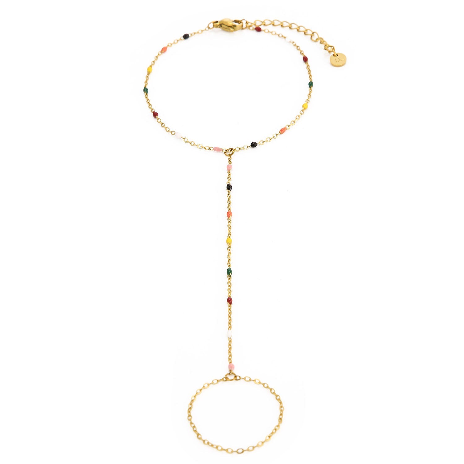 Colorful Bead Hand Chain