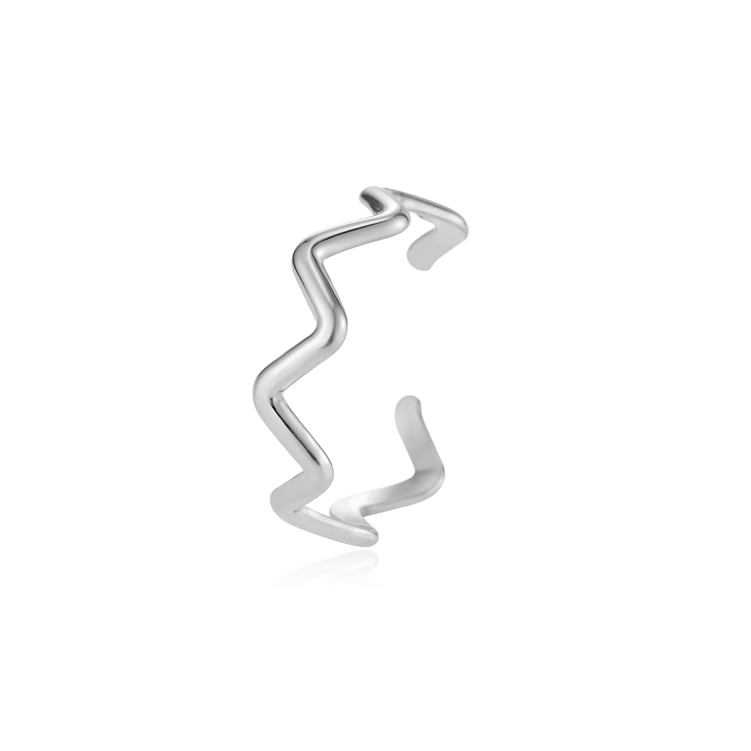 Curved Statement Ring