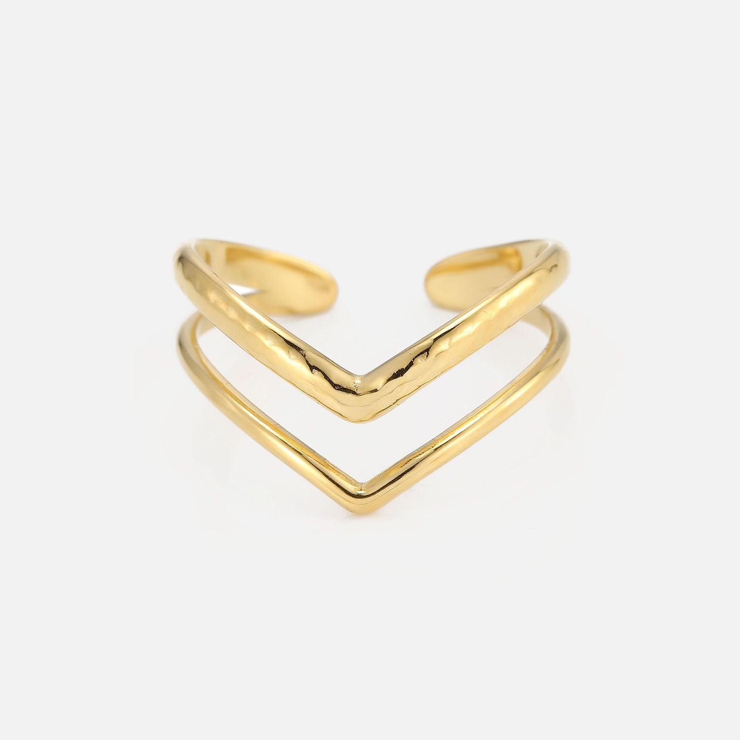 Double Wave Ring