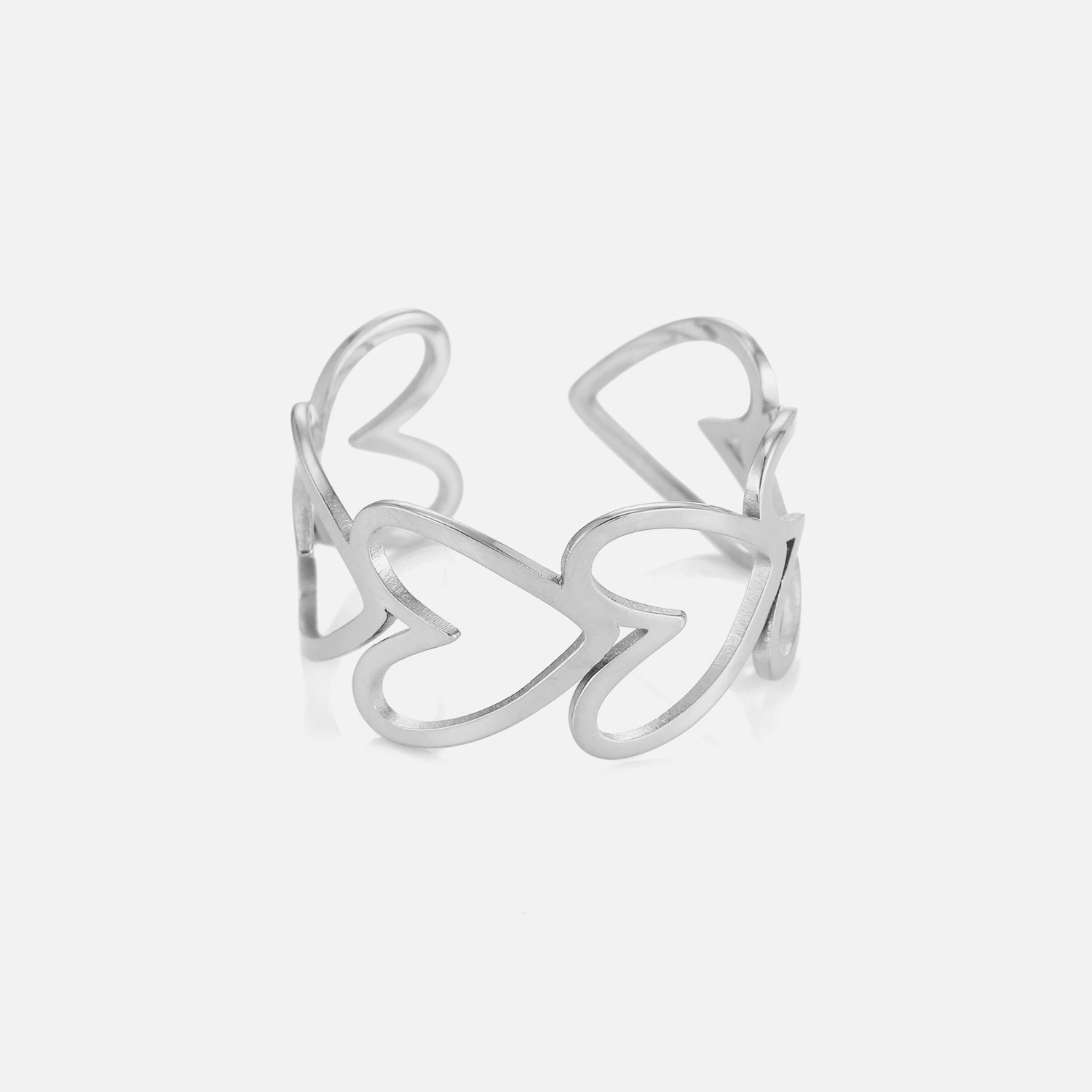 Connected Hearts Ring