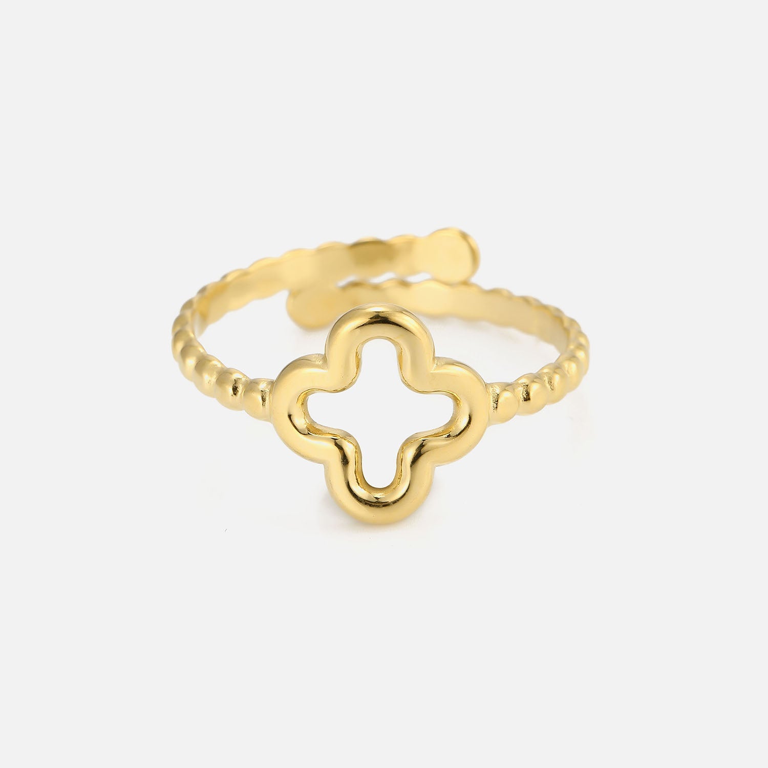 Open Clover Ring