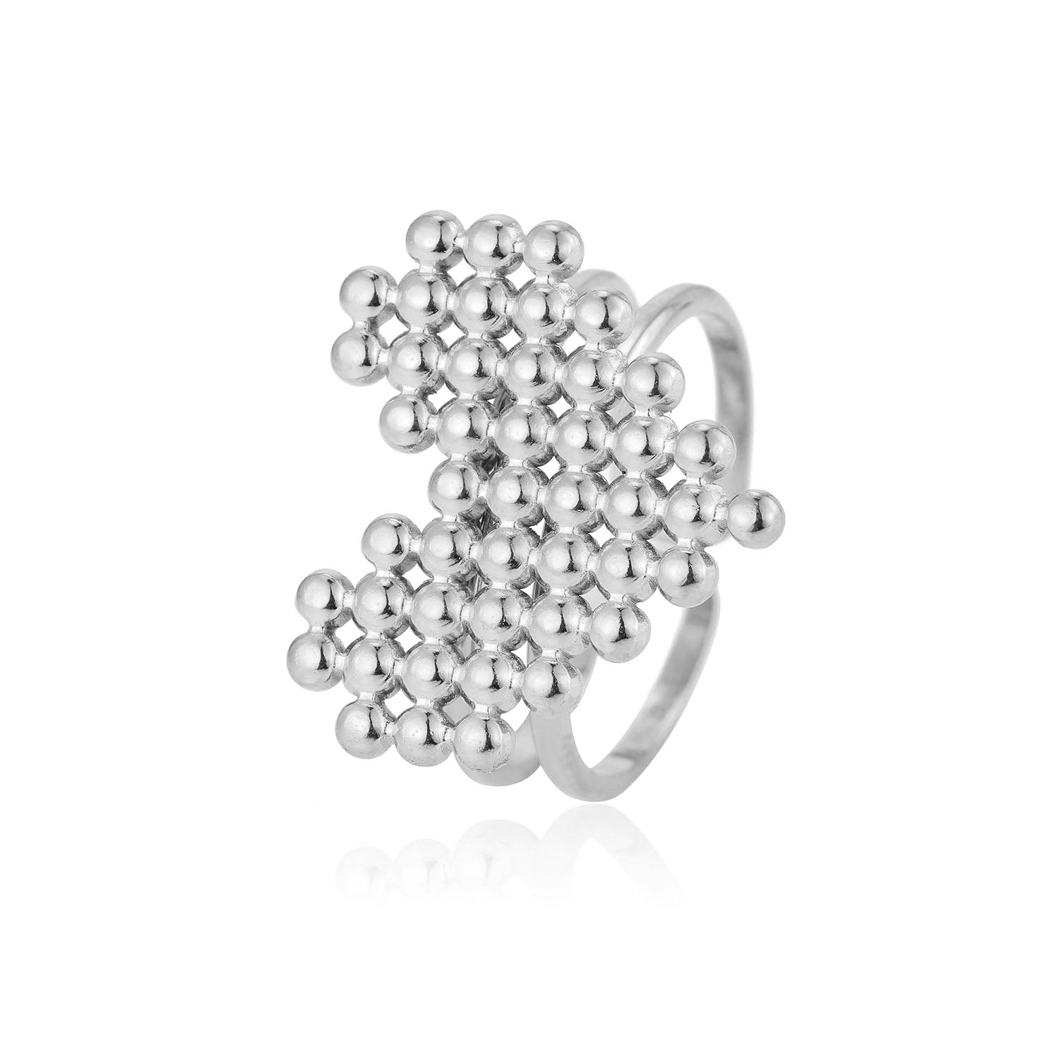 Heart Stud Rings