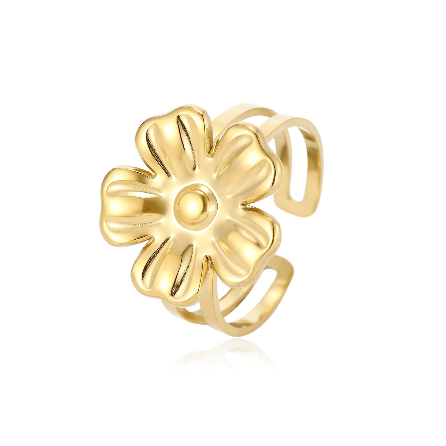 Statement Floral Ring