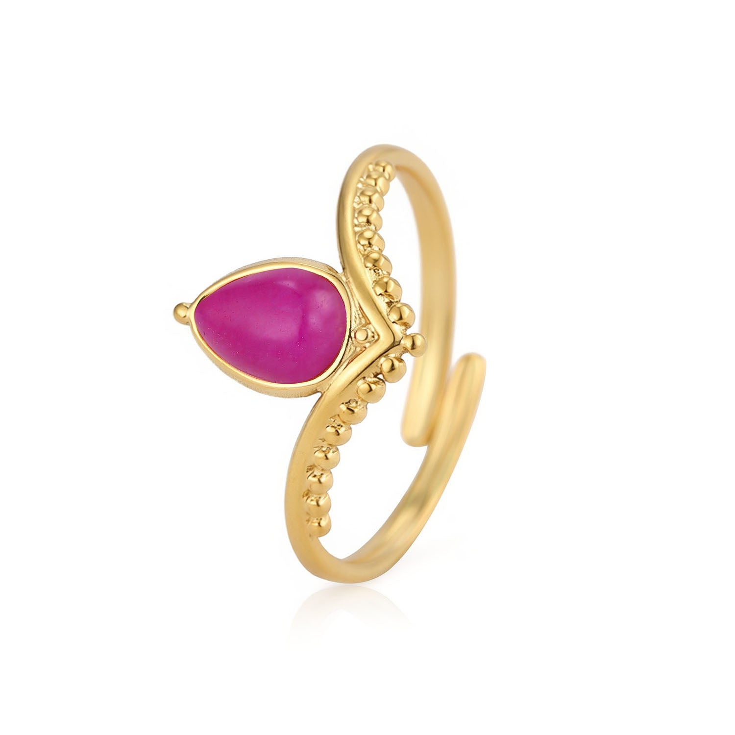 Rose Drop Ring