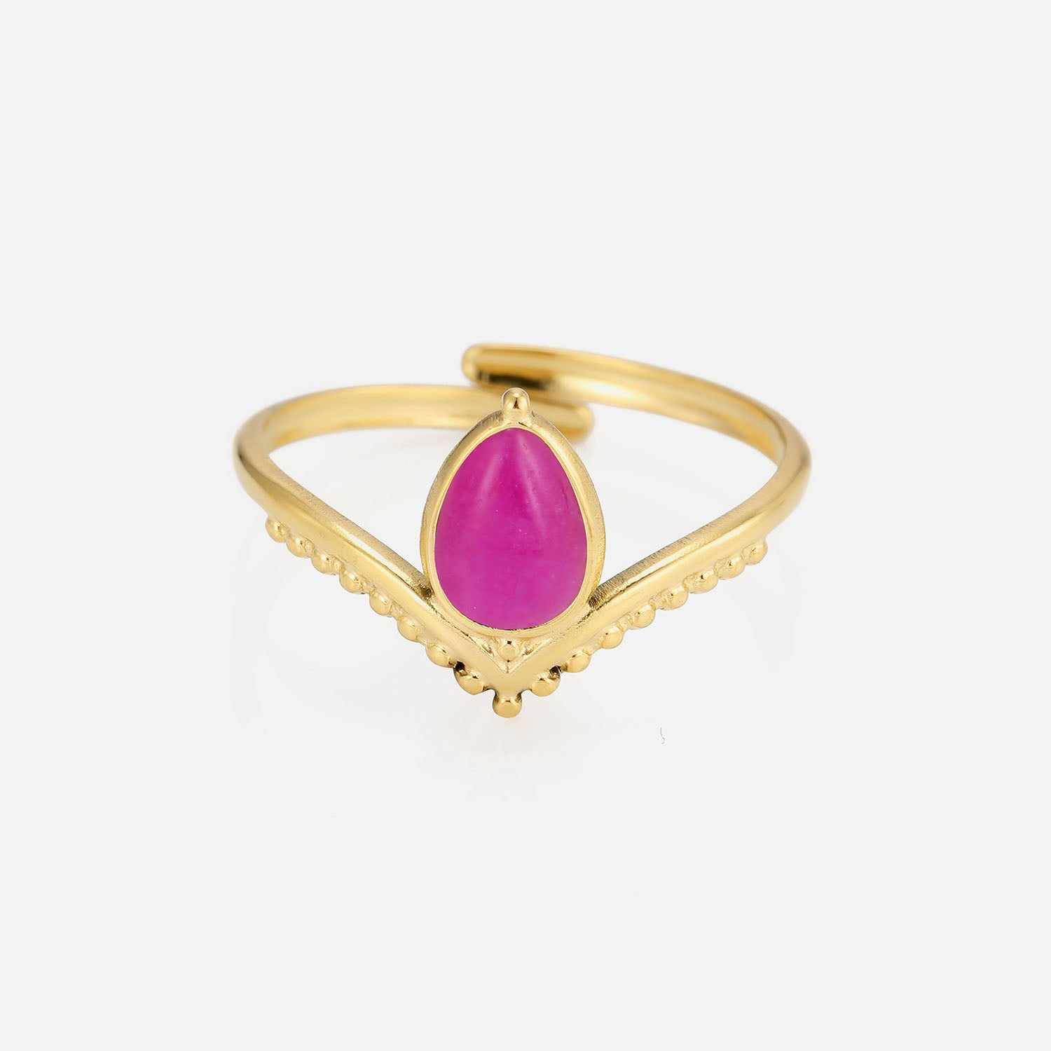 Rose Drop Ring