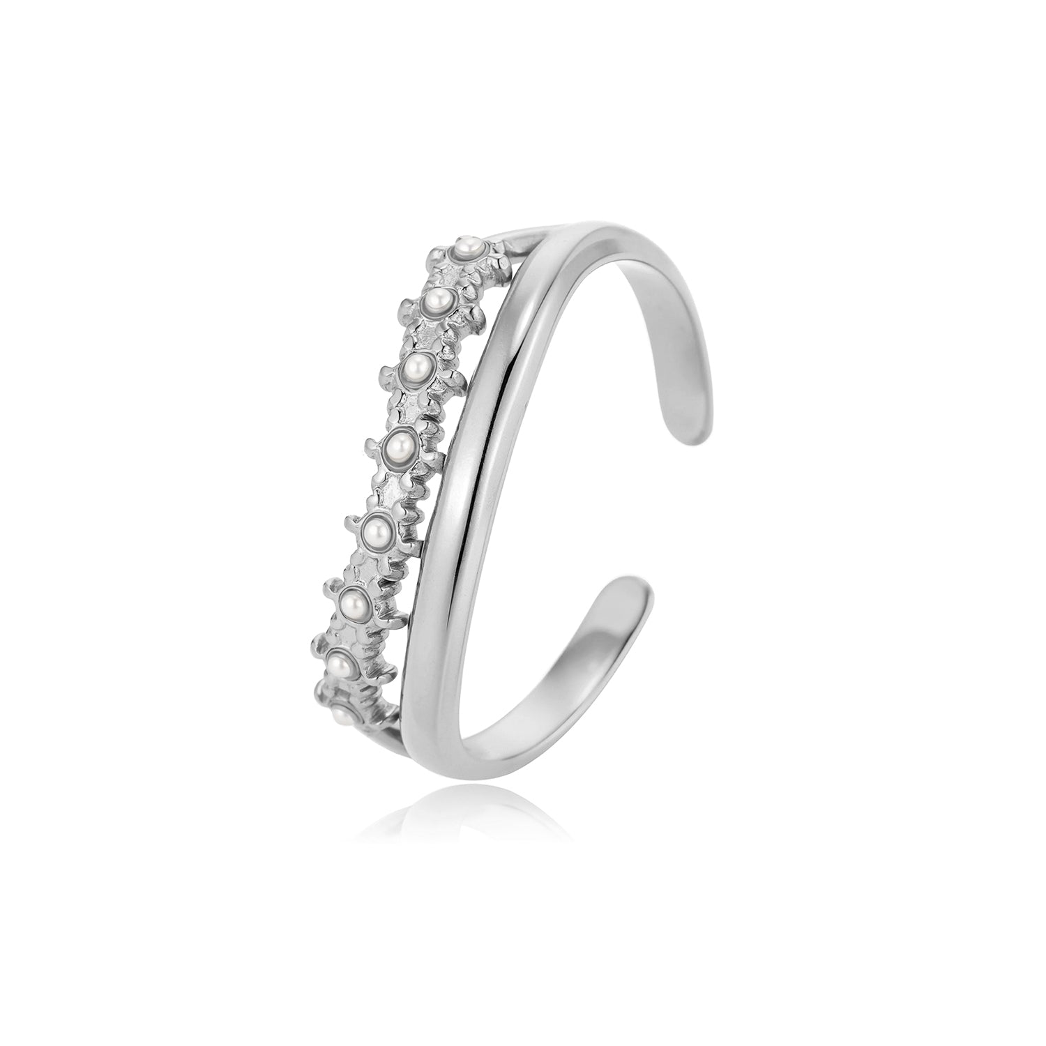 Crown Pearl Ring