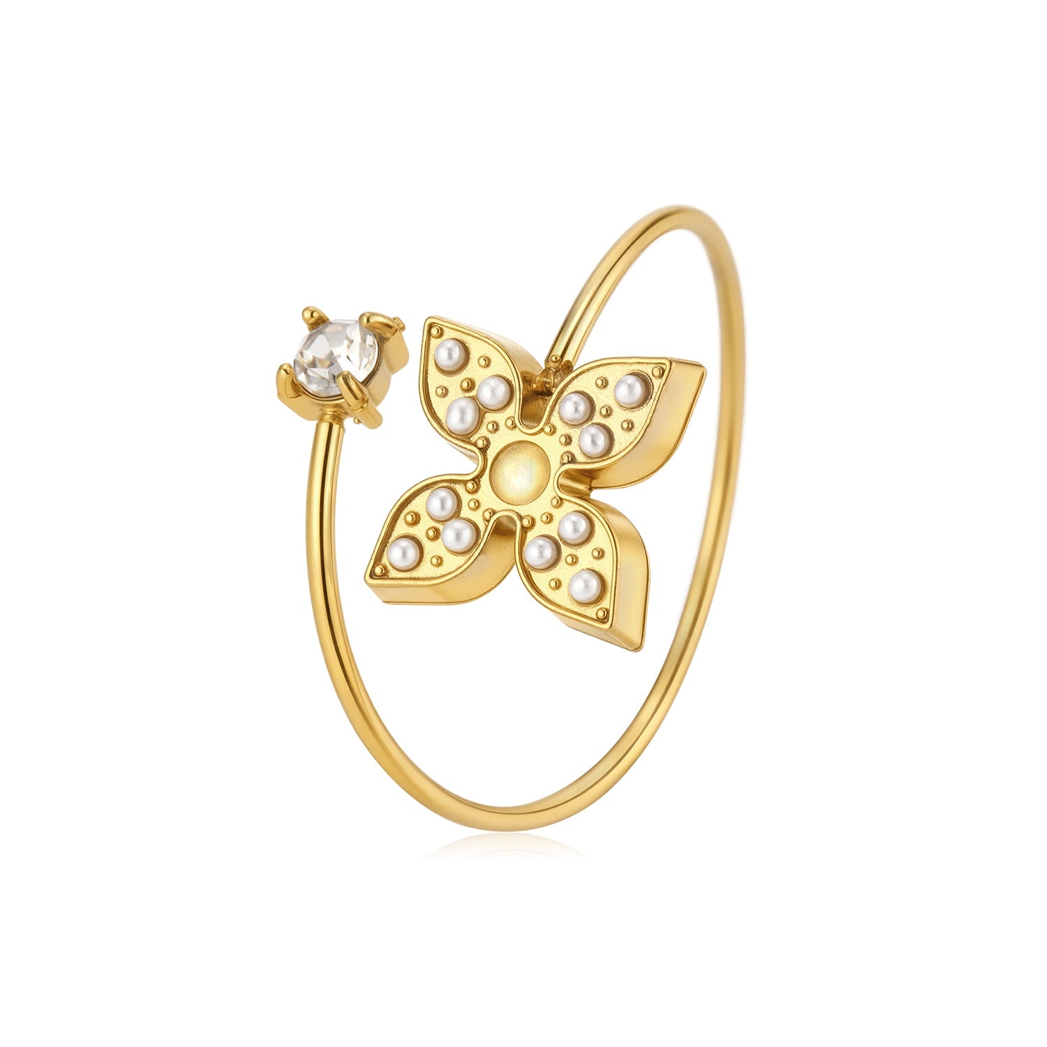 Pearl Blossom Ring