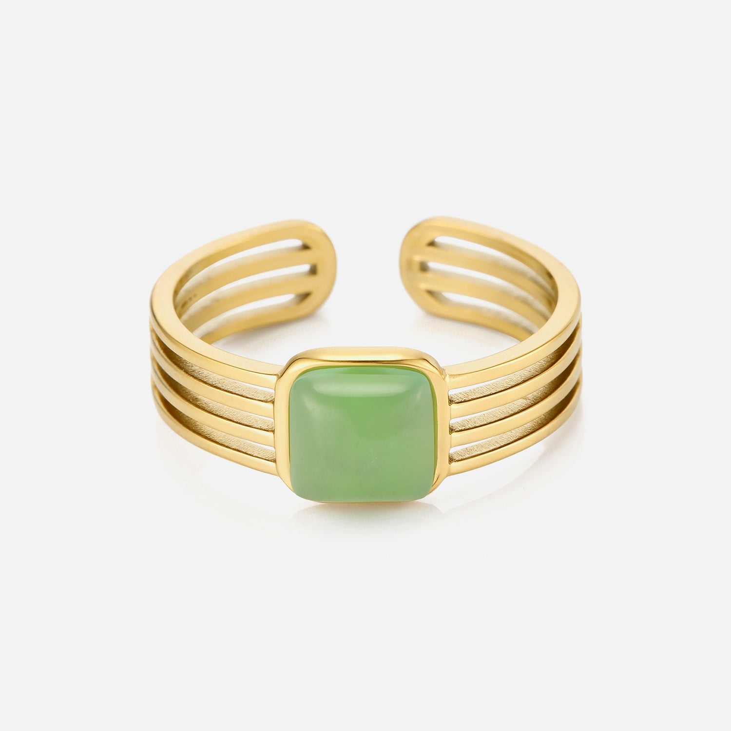 Green Stone Ring