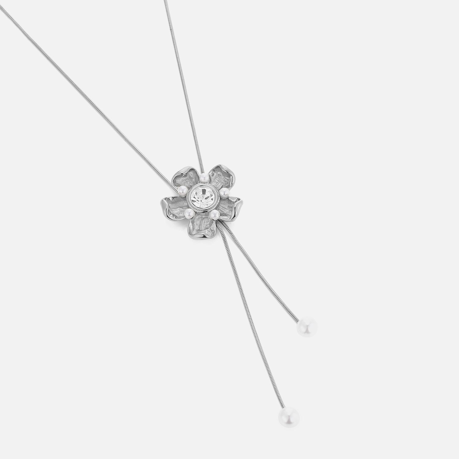 Floral Zirconia Chain