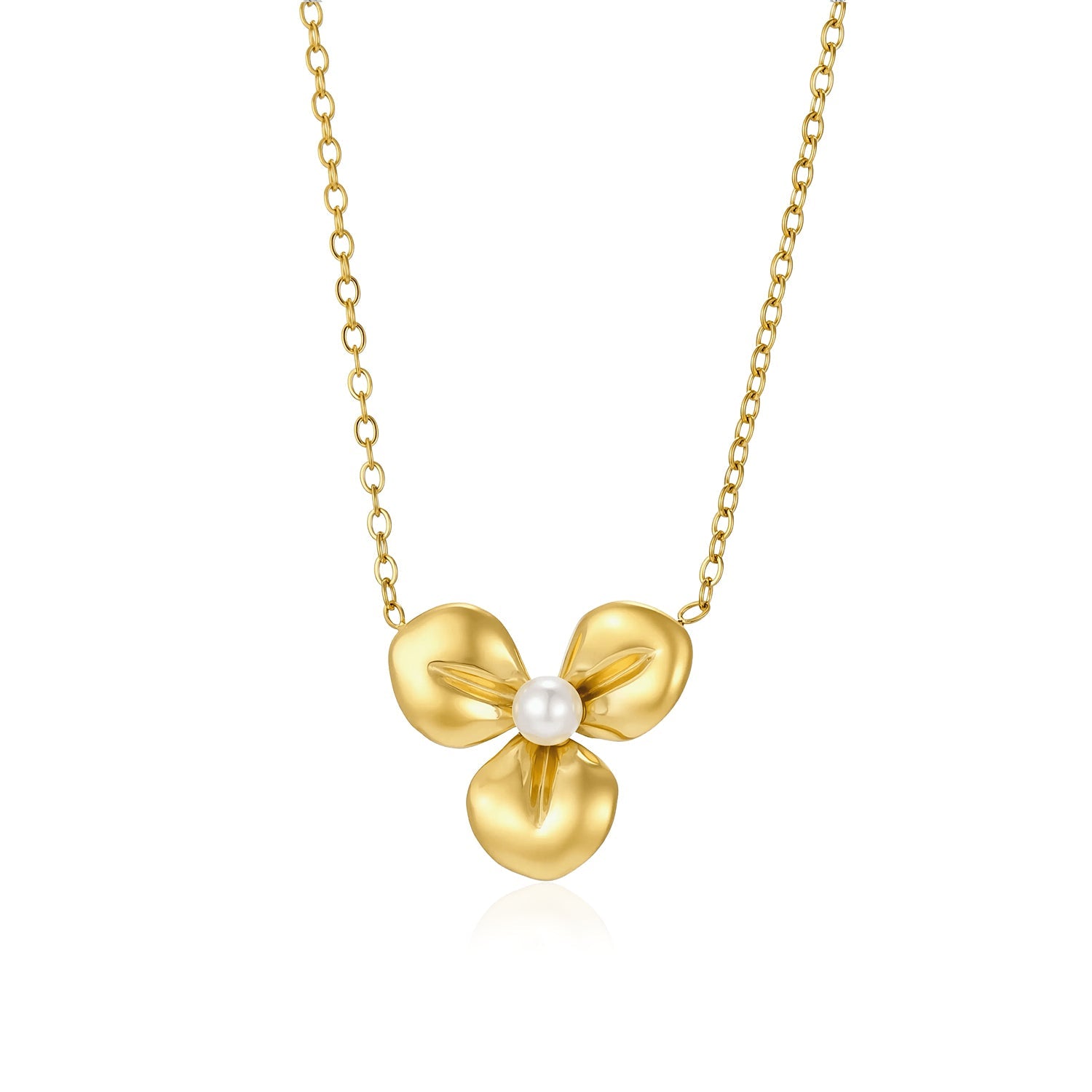 Floral Pearl Chain