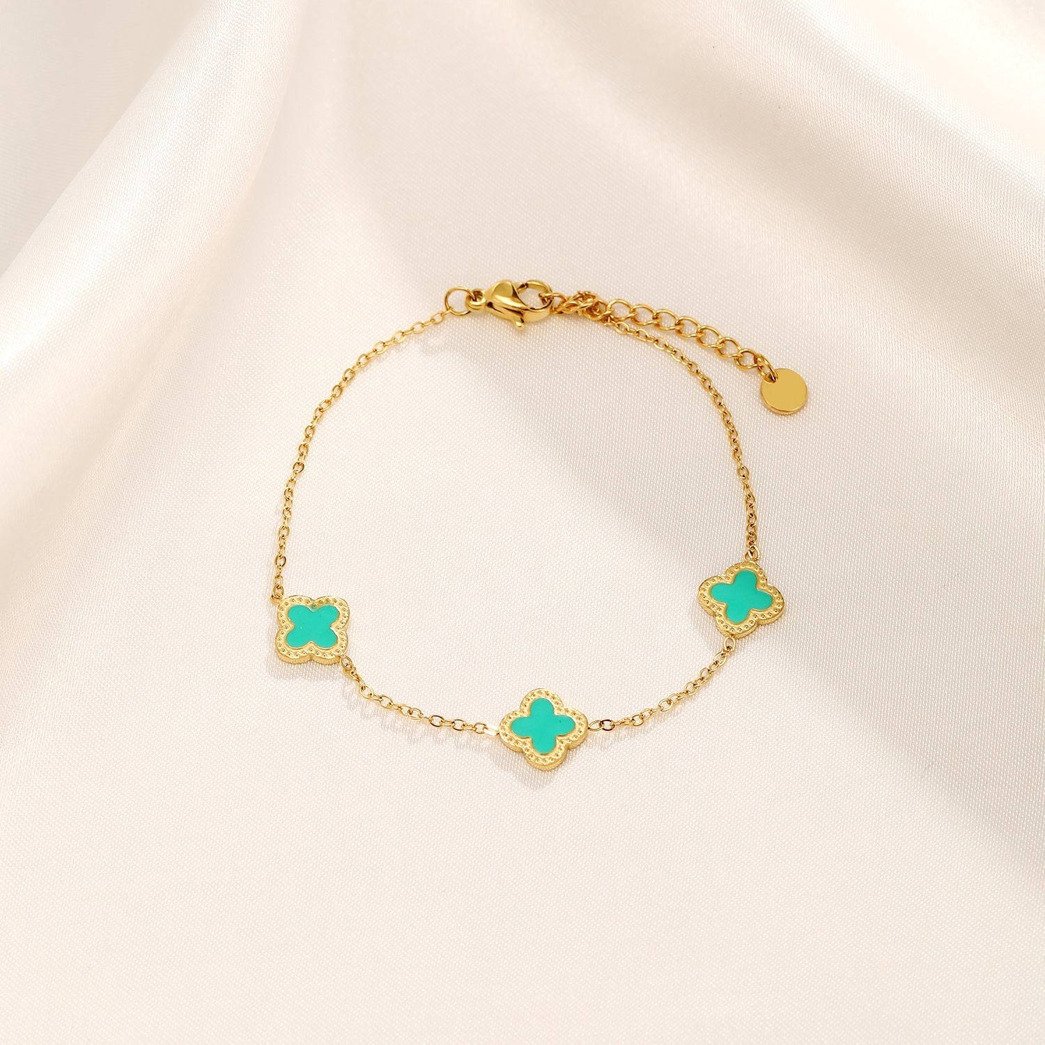 Four-Leaf Clover Bracelet