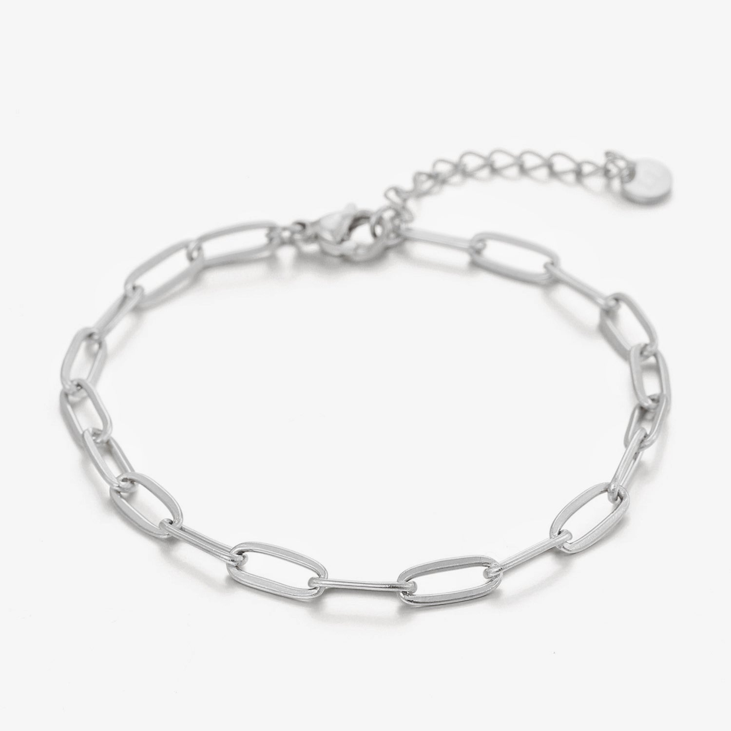 Armband kleine schakels zilver - Desieradenconcurrent.nl