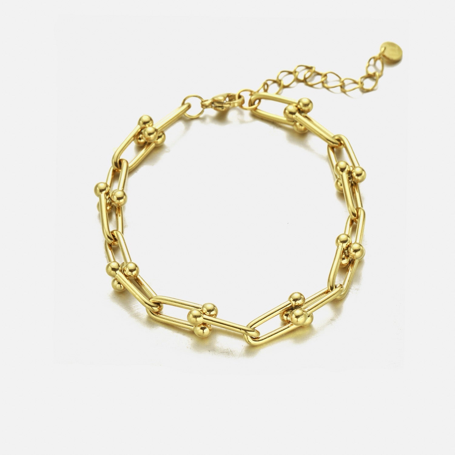 Armband lux link goud - Desieradenconcurrent.nl
