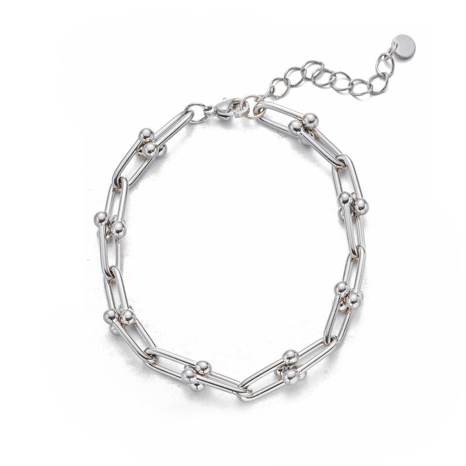 Armband lux link zilver - Desieradenconcurrent.nl