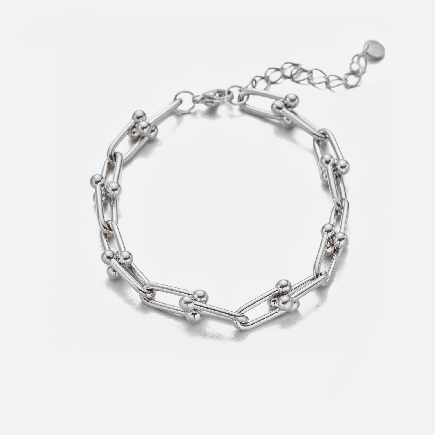 Armband lux link zilver - Desieradenconcurrent.nl