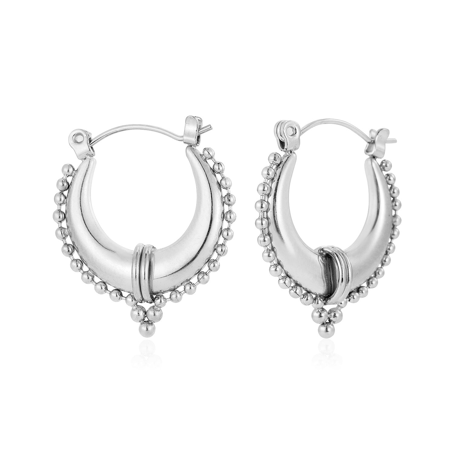Bali breeze oorbellen zilver - Desieradenconcurrent.nl