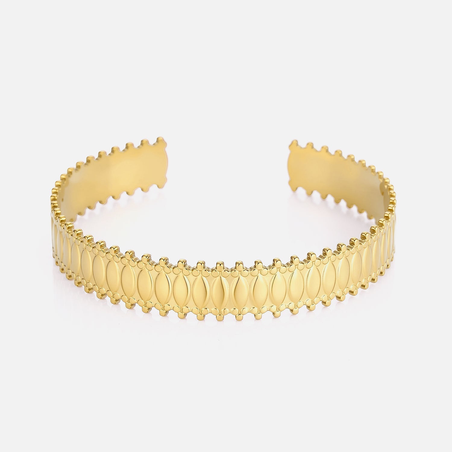Bangle bolletjes bali goud - Desieradenconcurrent.nl