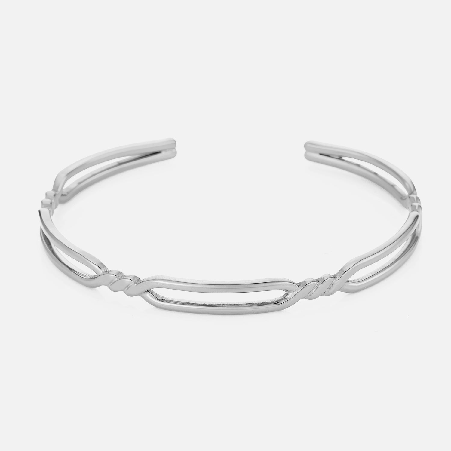 Bangle minimal zilver - Desieradenconcurrent.nl