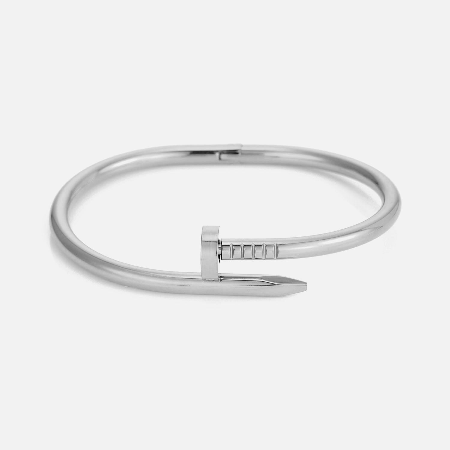 Bangle spijker zilver - Desieradenconcurrent.nl