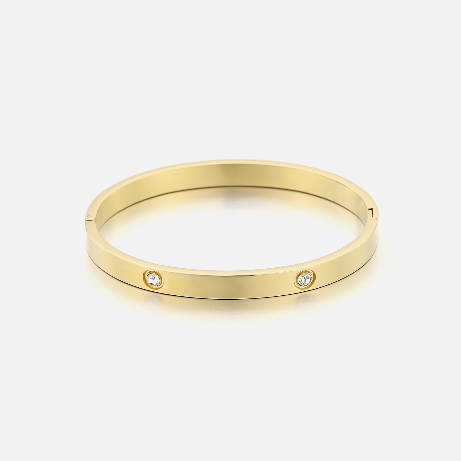 Bangle steentje goud - Desieradenconcurrent.nl