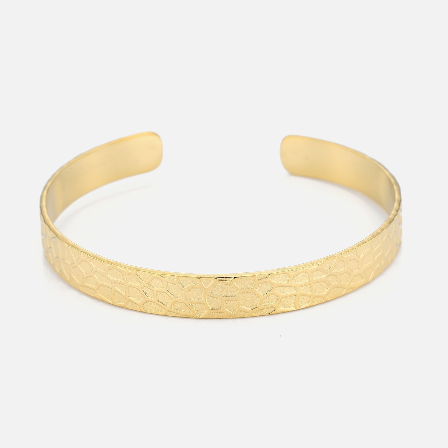 Bangle textuur goud - Desieradenconcurrent.nl