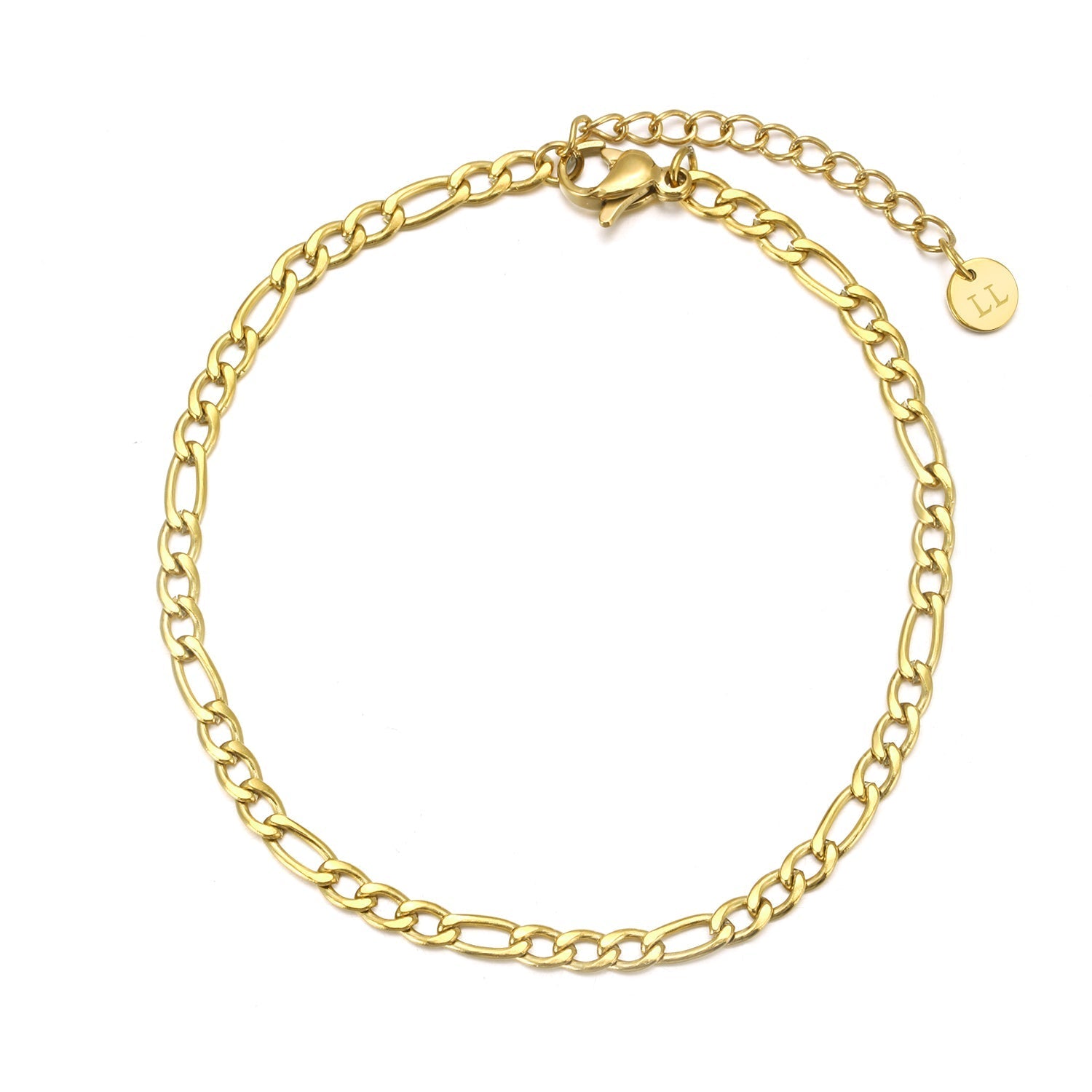 Basic armband 3mm goud - Desieradenconcurrent.nl