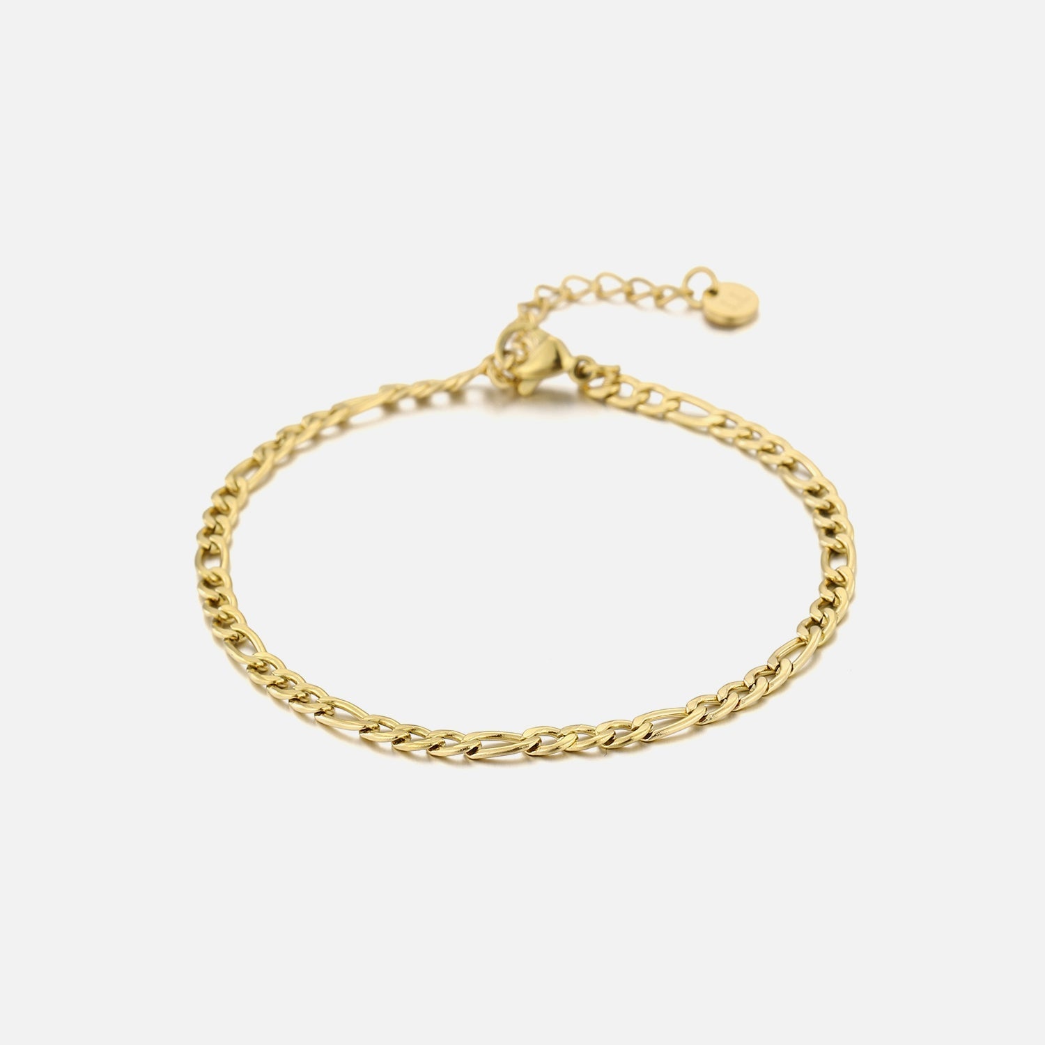 Basic armband 3mm goud - Desieradenconcurrent.nl