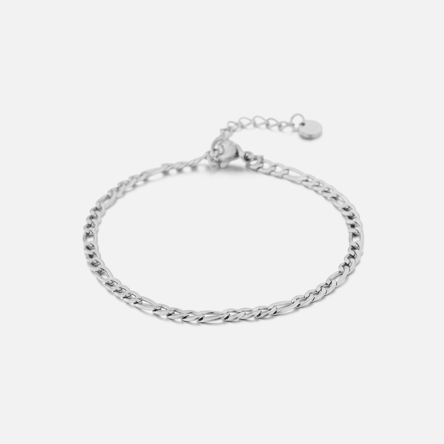 Basic armband 3mm zilver - Desieradenconcurrent.nl