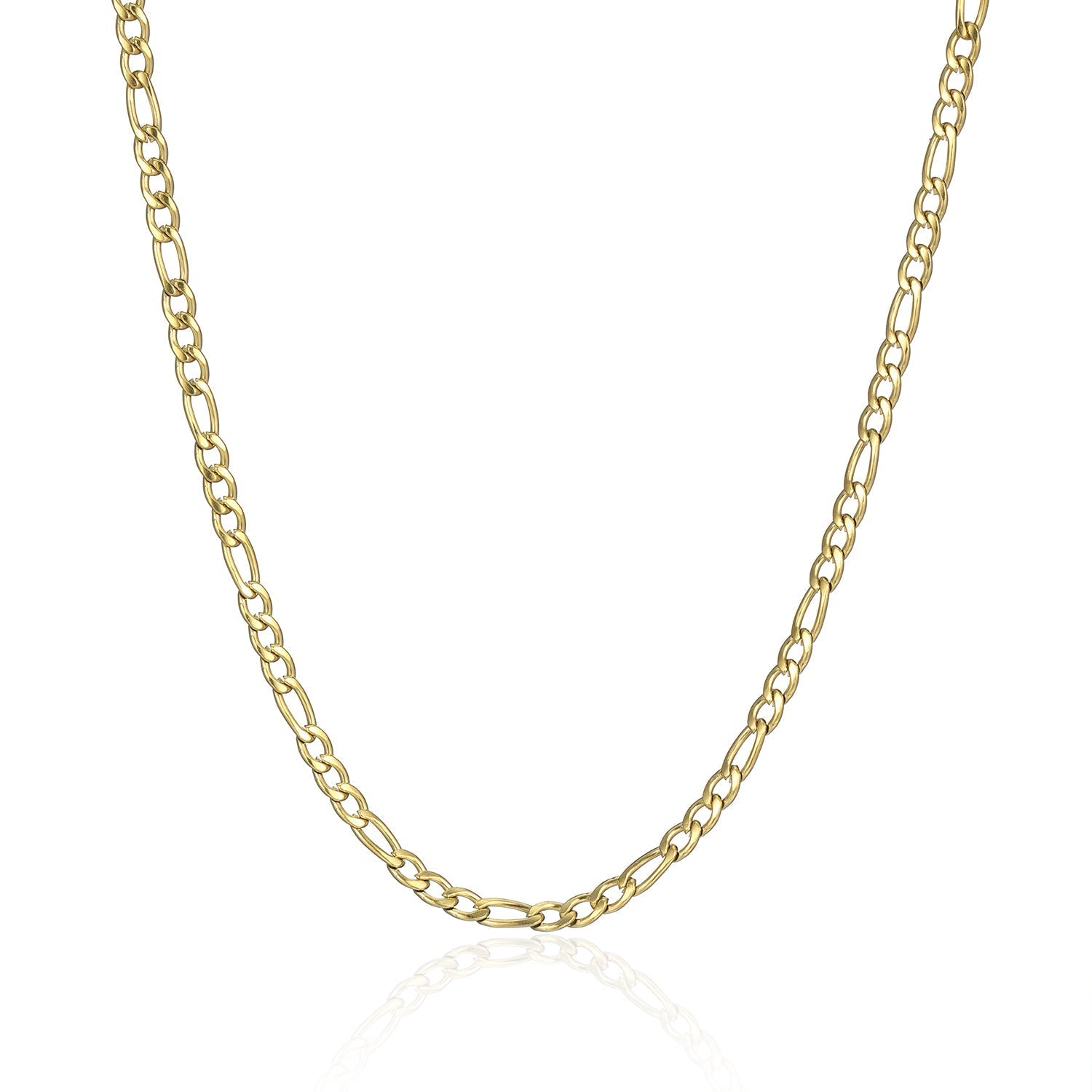 Basic ketting 3mm goud - Desieradenconcurrent.nl