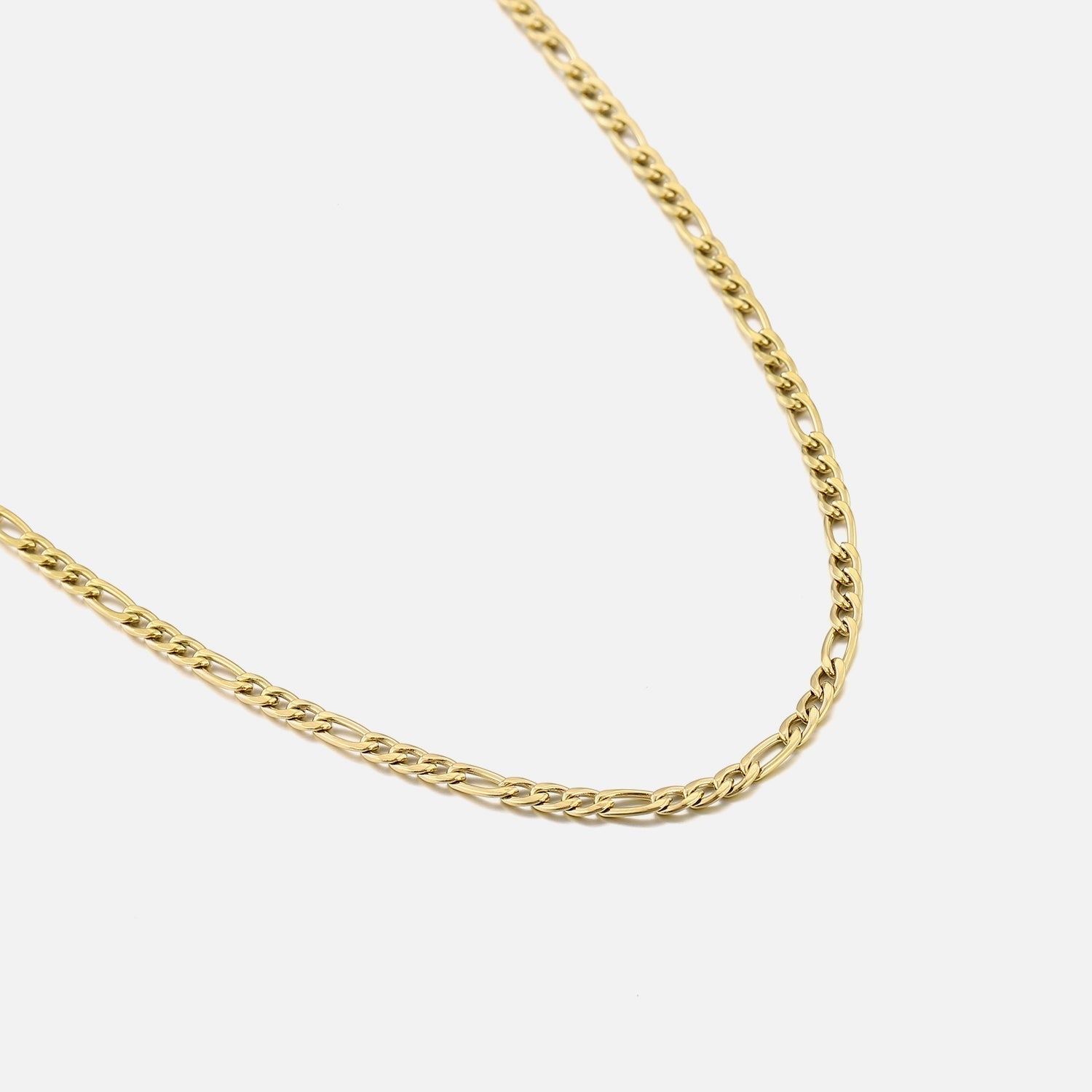 Basic ketting 3mm goud - Desieradenconcurrent.nl