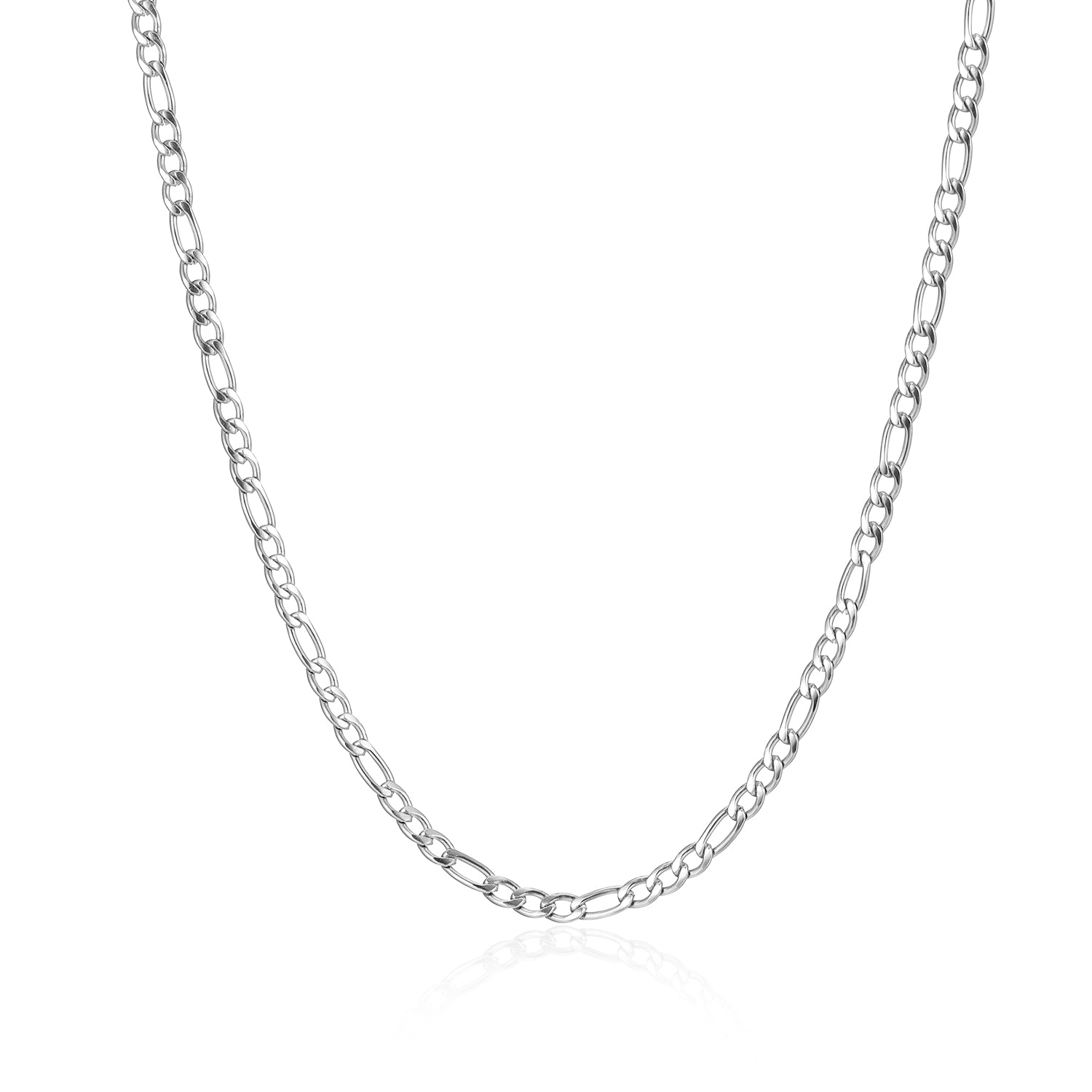 Basic ketting 3mm zilver - Desieradenconcurrent.nl