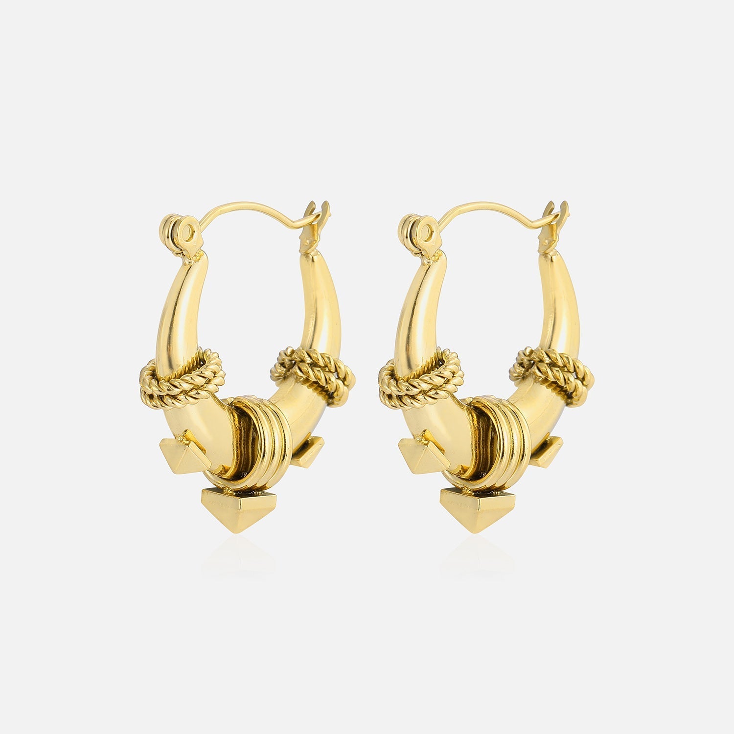 Boho bliss oorbellen goud - Desieradenconcurrent.nl