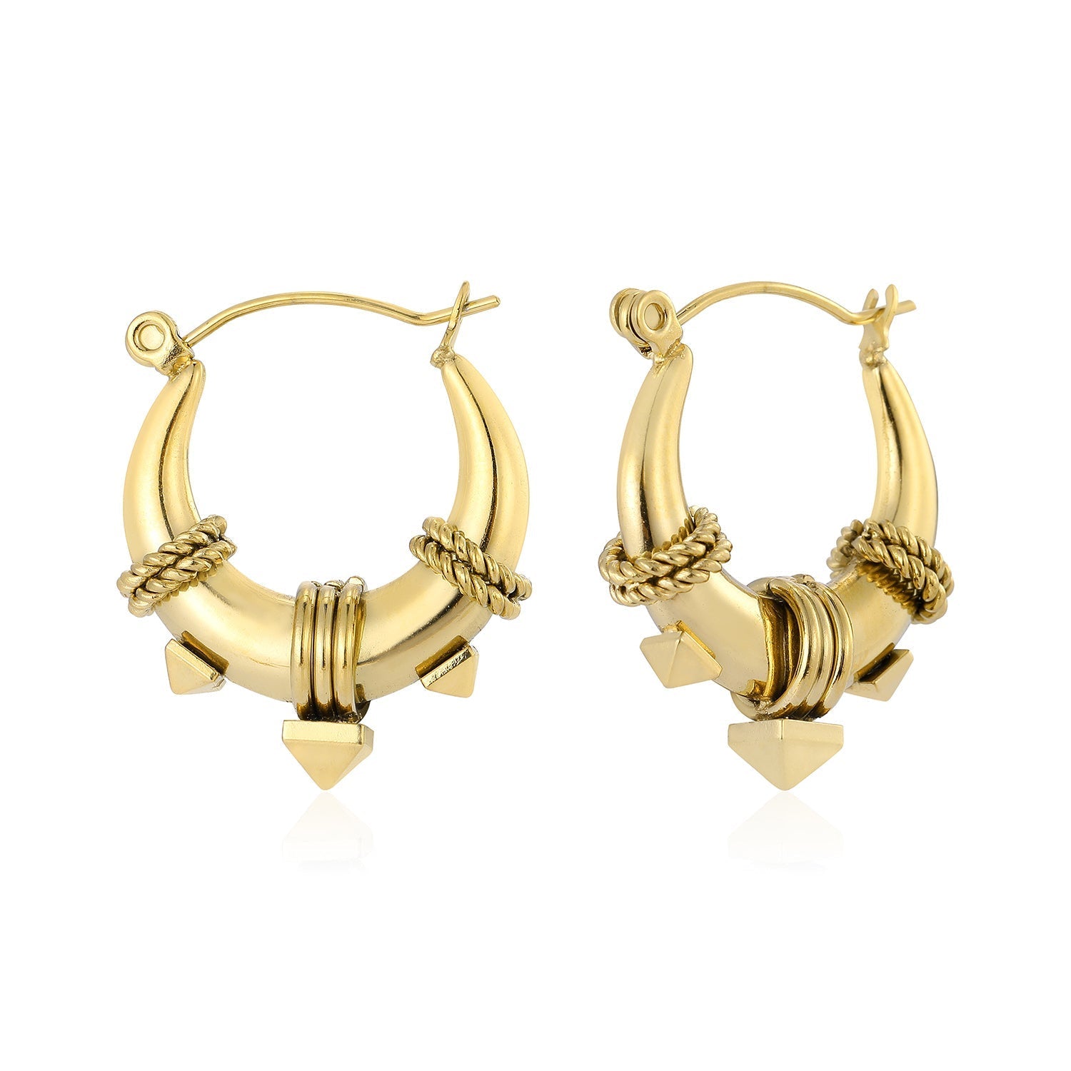 Boho bliss oorbellen goud - Desieradenconcurrent.nl