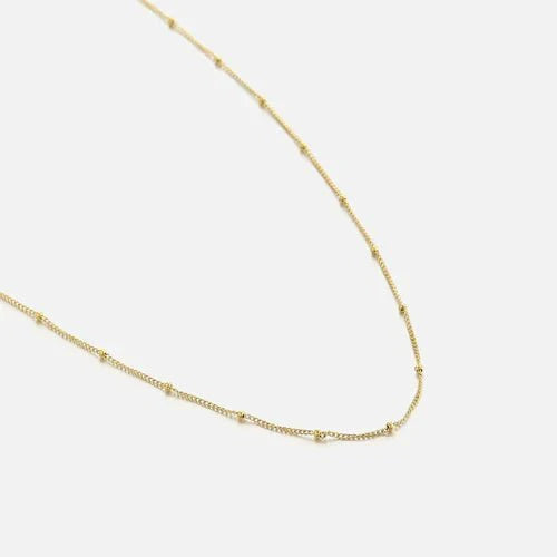 Bolletjes ketting goud - Desieradenconcurrent.nl