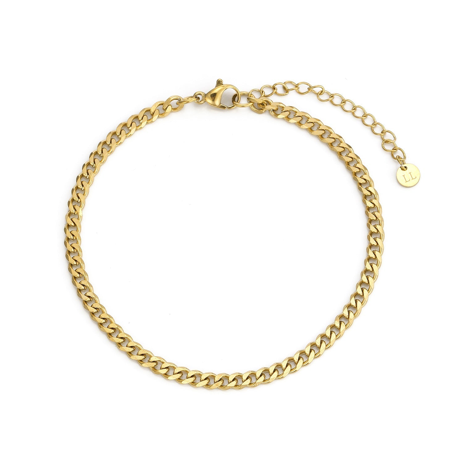 Cuban armband 4mm Goud - Desieradenconcurrent.nl