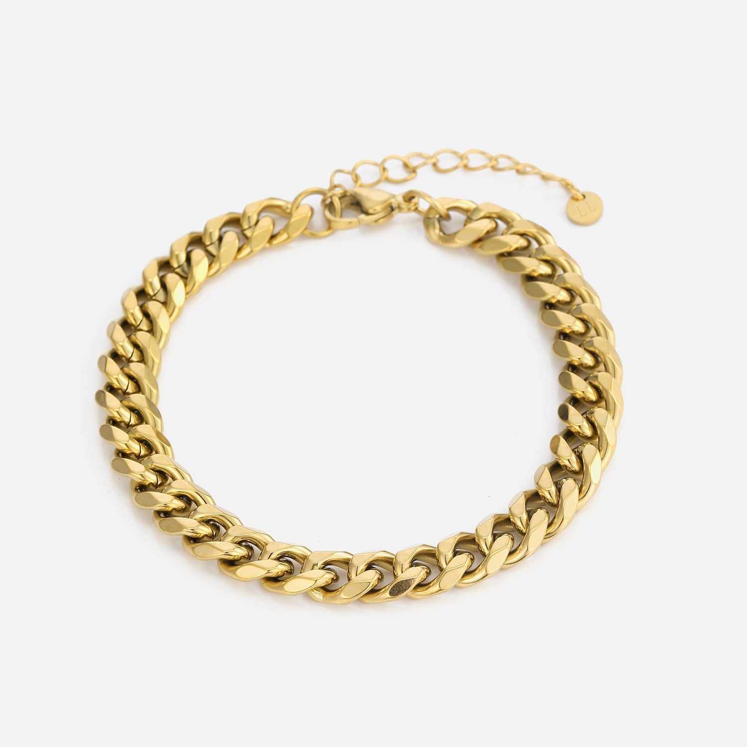 Cuban armband 8mm Goud - Desieradenconcurrent.nl