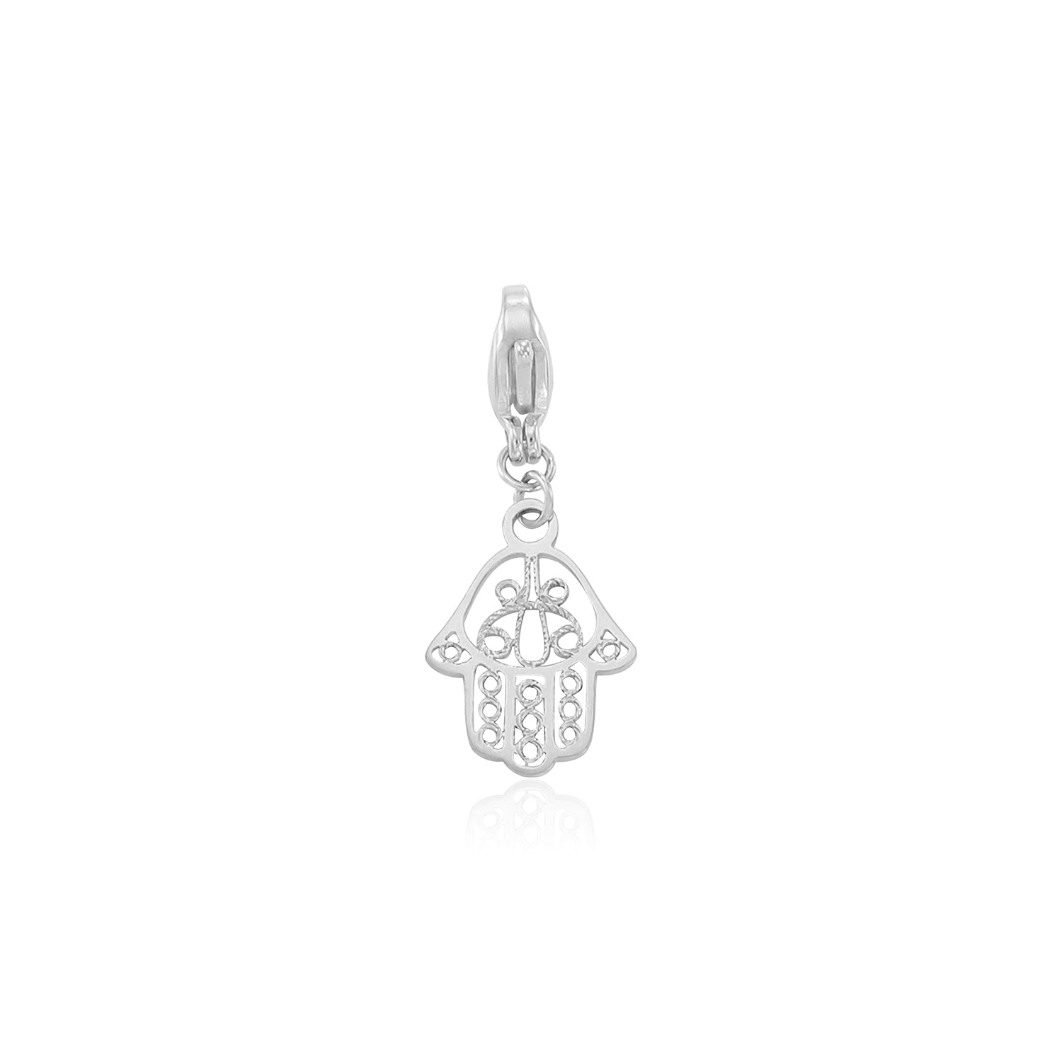 DYO Fatima's hand groot zilver - Desieradenconcurrent.nl