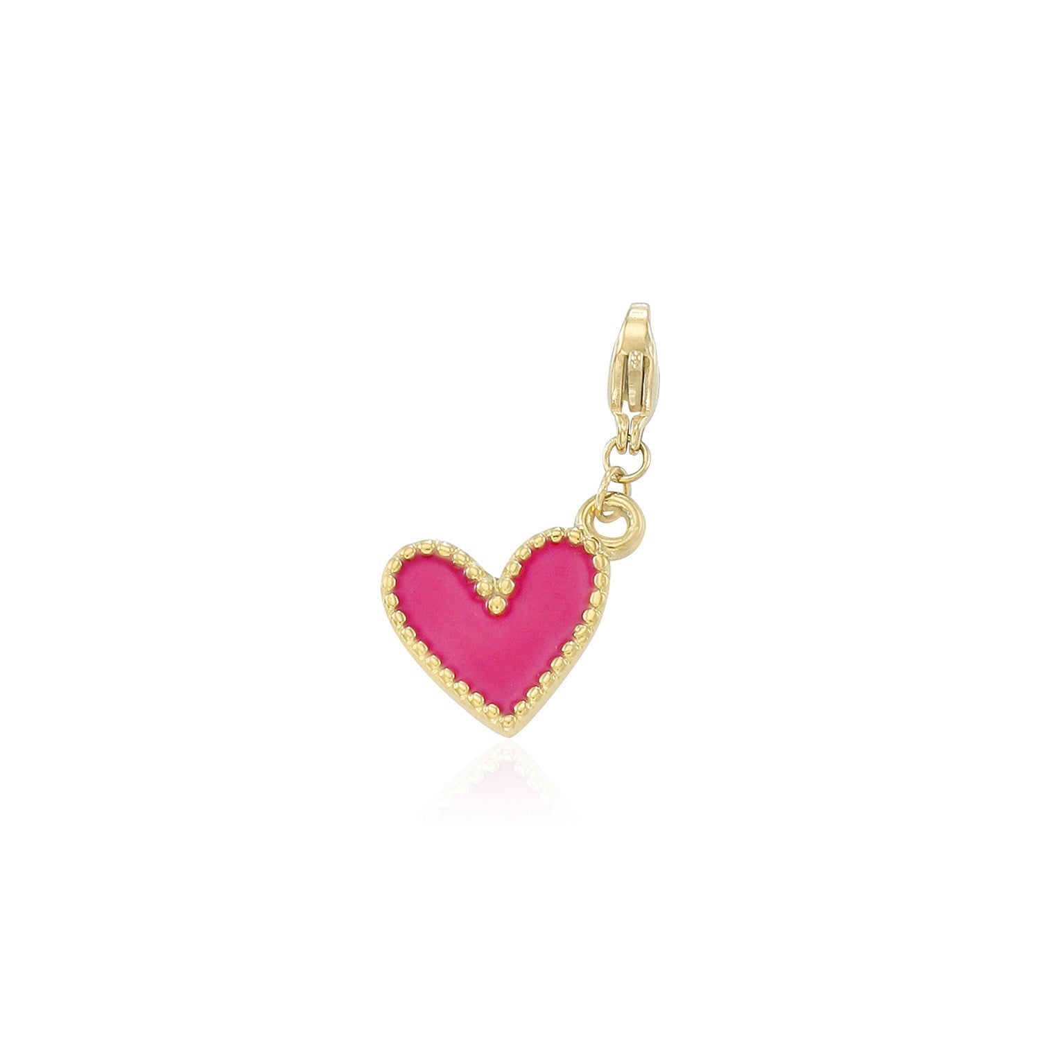 DYO hart groot roze goud - Desieradenconcurrent.nl