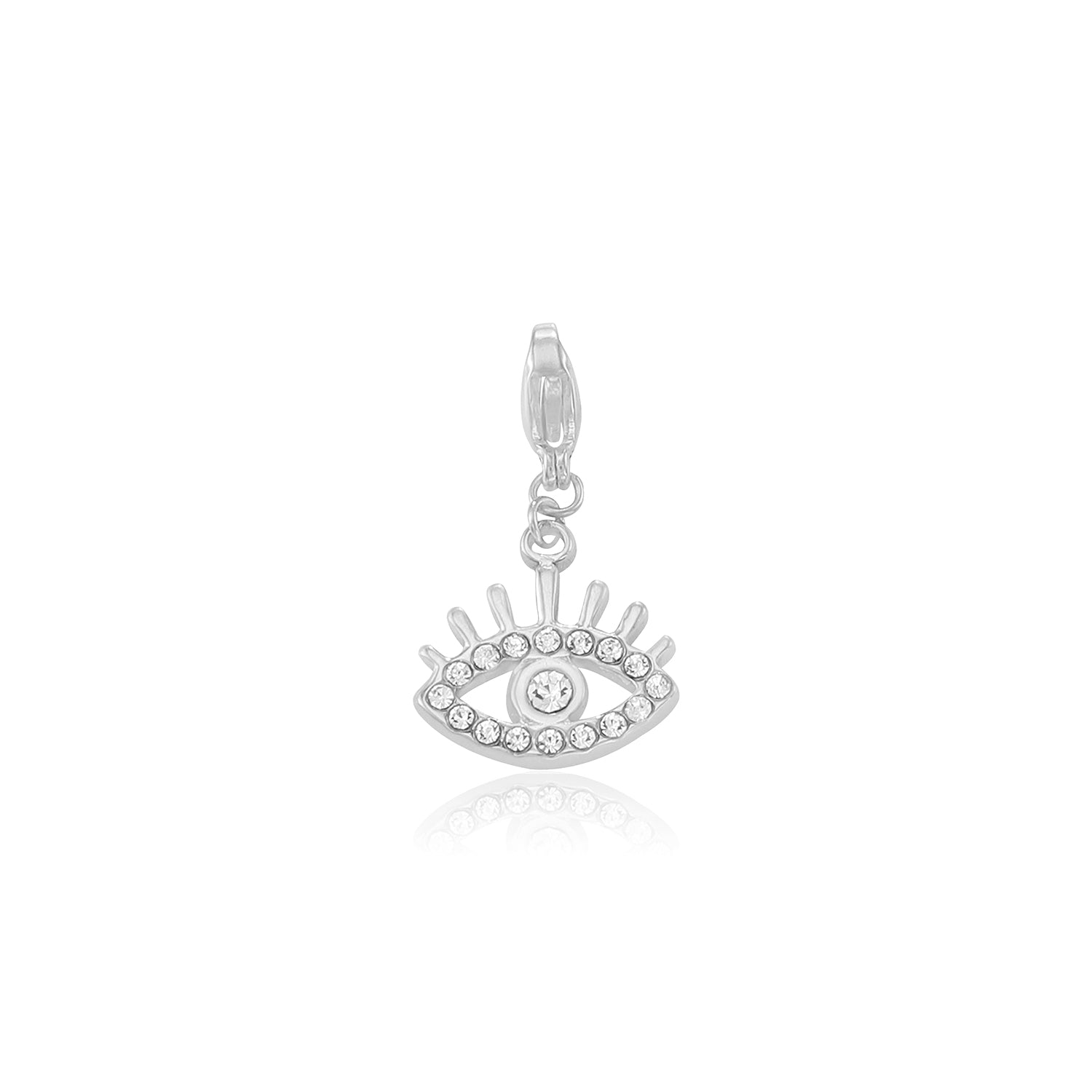 DYO oog steentjes groot zilver - Desieradenconcurrent.nl
