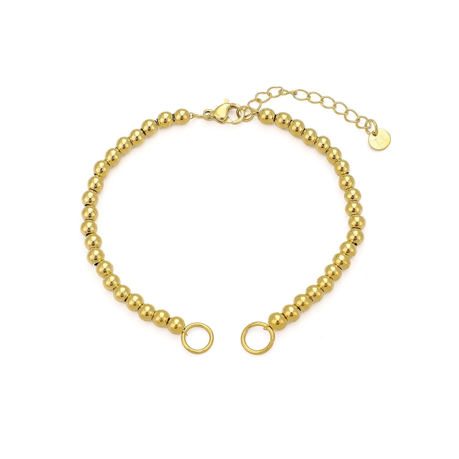 DYO Premium bolletjes armband goud - Desieradenconcurrent.nl