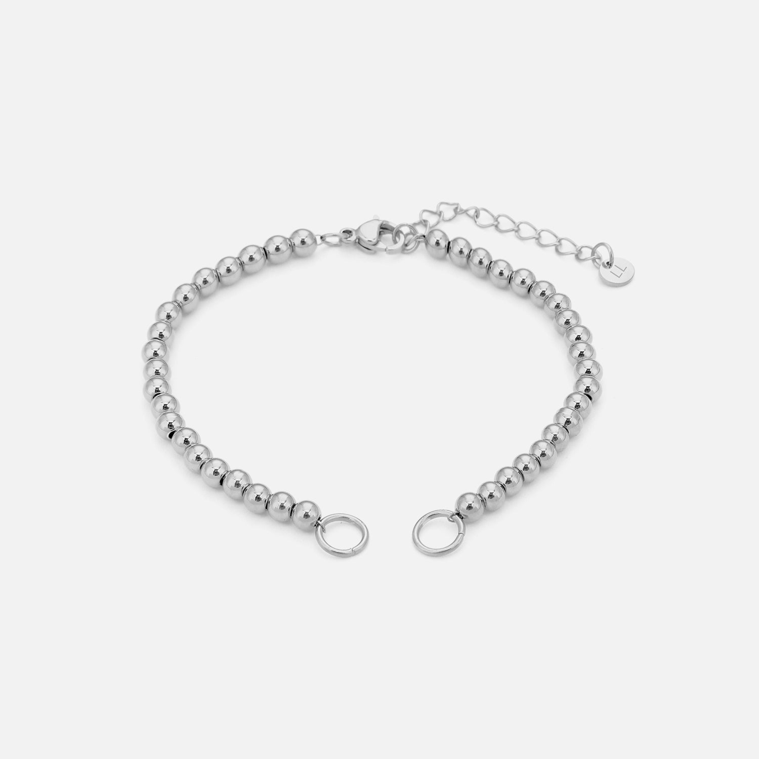 DYO Premium bolletjes armband zilver - Desieradenconcurrent.nl