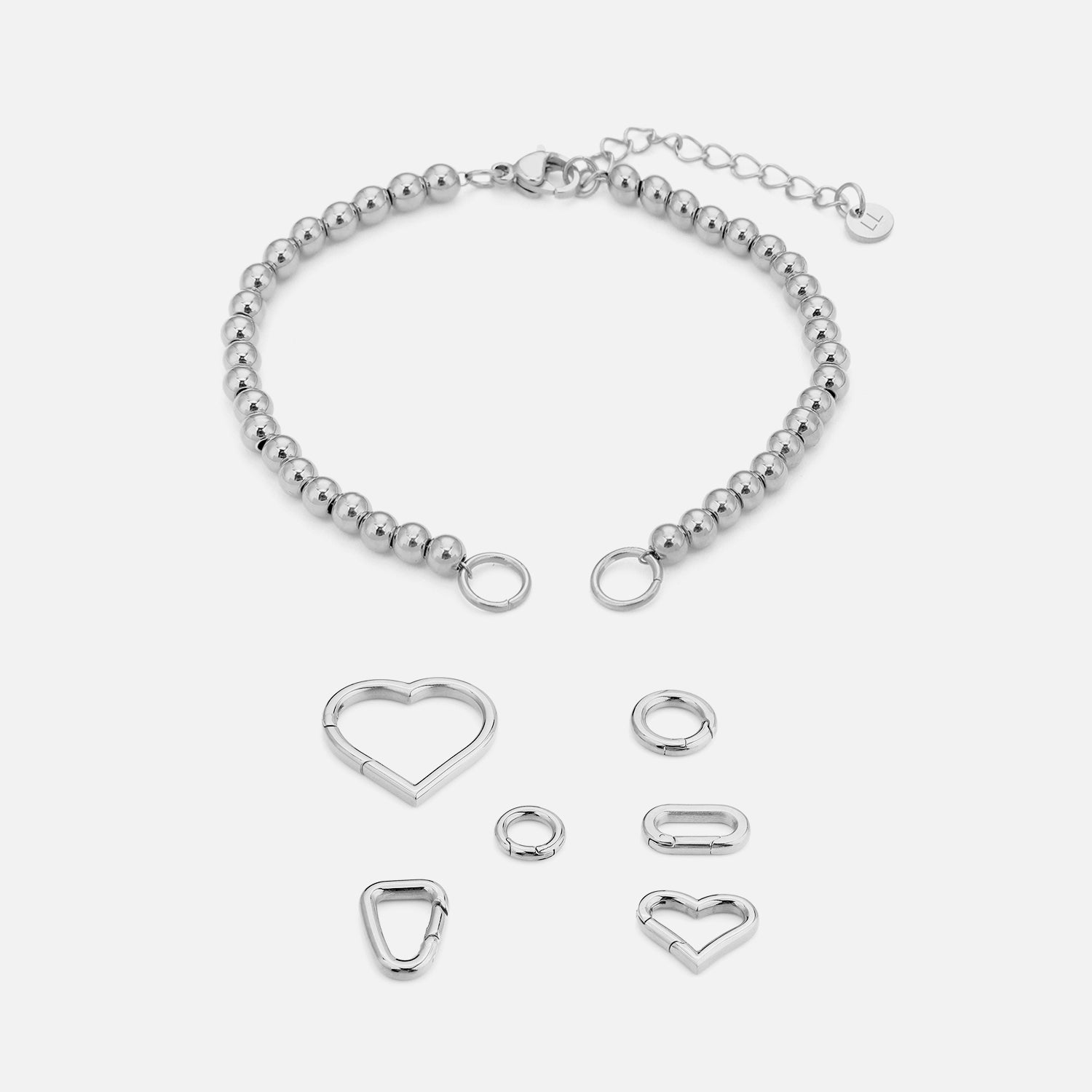 DYO Premium bolletjes armband zilver - Desieradenconcurrent.nl