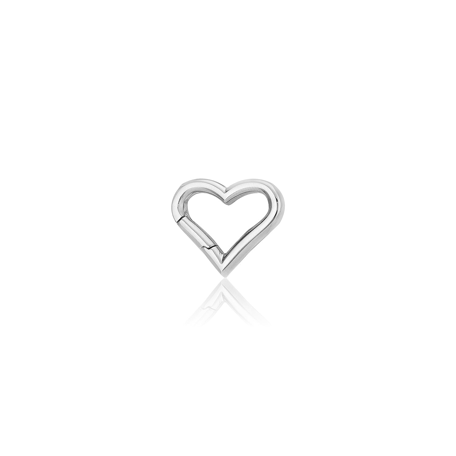 DYO Premium clip hart zilver - Desieradenconcurrent.nl