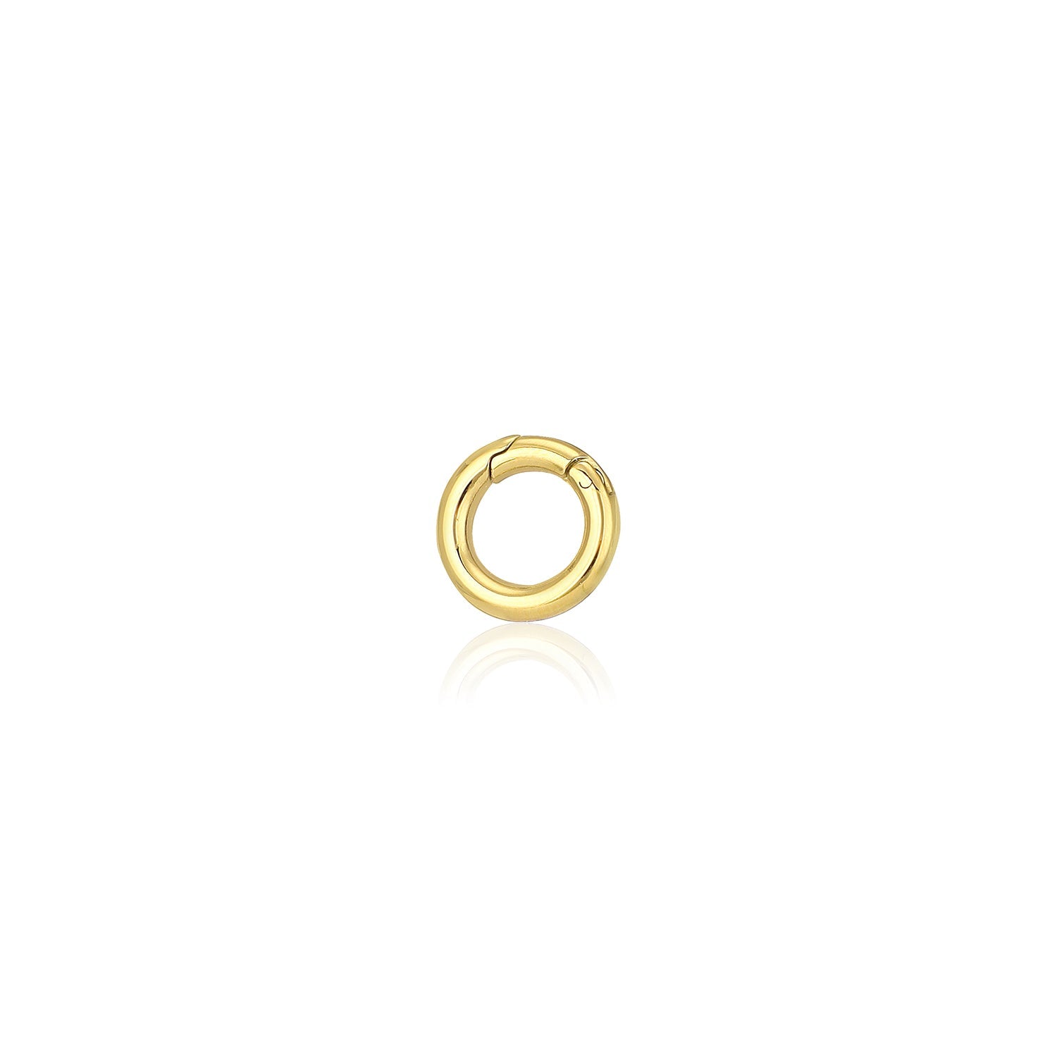 DYO Premium clip rond goud - Desieradenconcurrent.nl