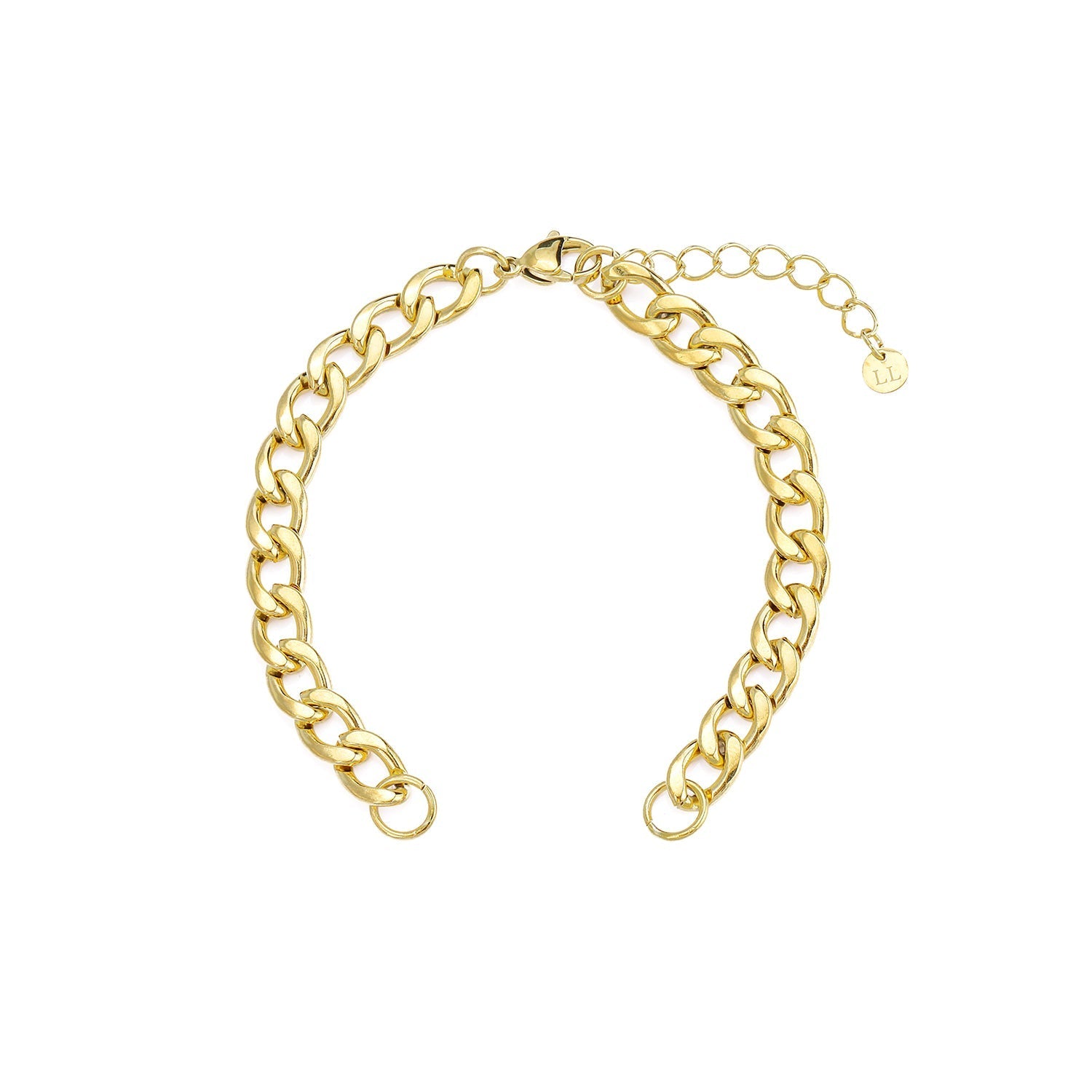 DYO Premium cuban armband goud - Desieradenconcurrent.nl