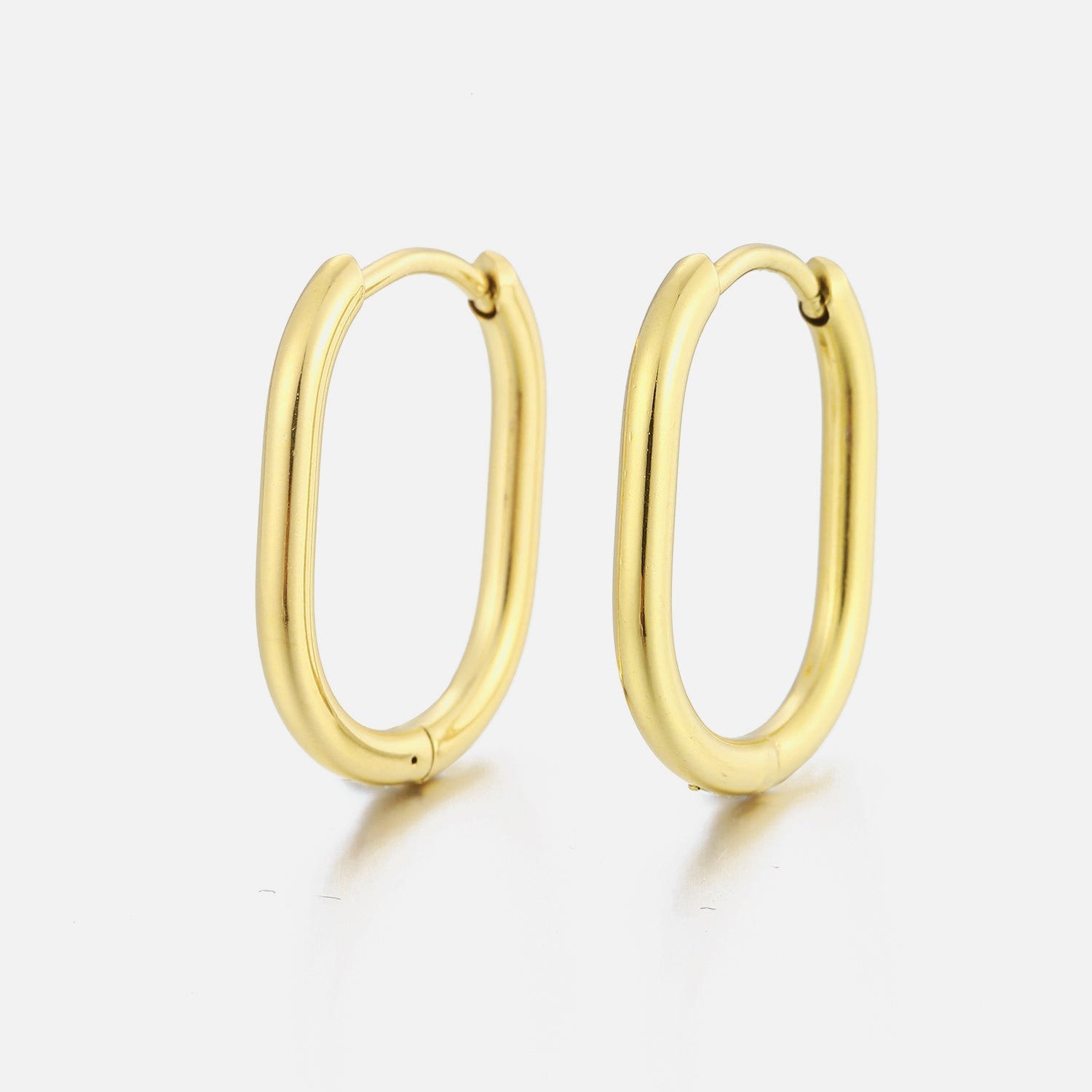 DYO premium ovalen oorbellen 2 cm goud - Desieradenconcurrent.nl