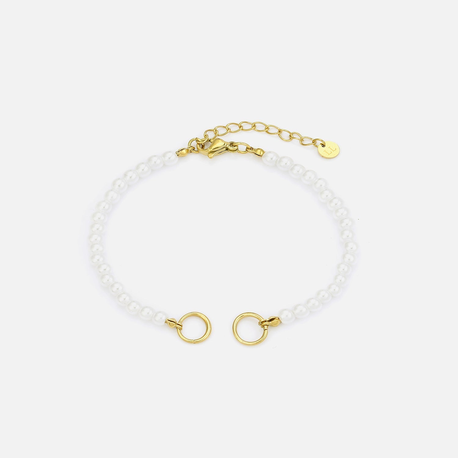 DYO Premium parel armband goud - Desieradenconcurrent.nl